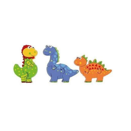 Orange Tree Toys Mini Puzzle Set Dinosaurier