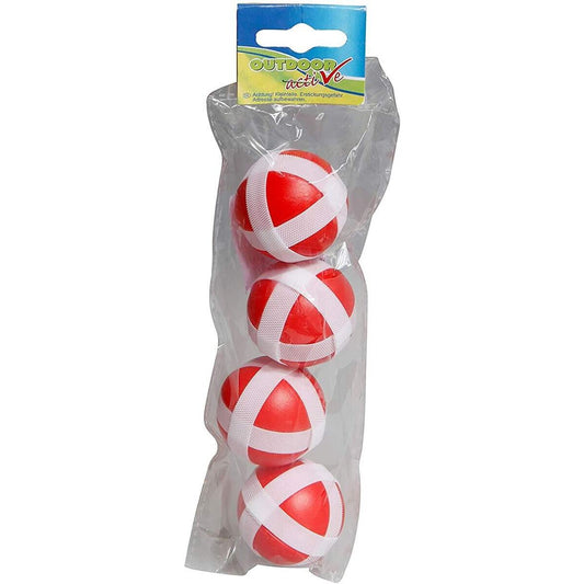 Outdoor Active Ersatzbälle für Klettscheibe, 4