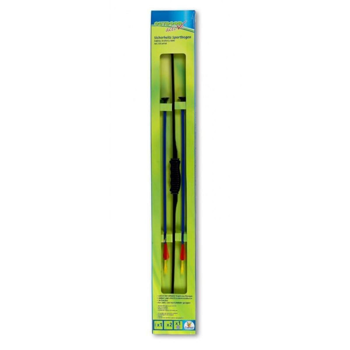 Outdoor Active Junior Sportbogen mit 2 Pfeilen