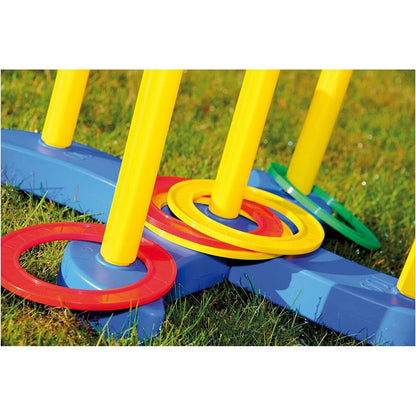 Outdoor Active Ringwurfspiel mit 4 Stäben