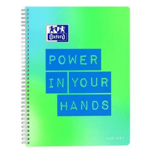 Oxford Collegeblock A4 Power in your Hands, sortiert, Optik Paper®