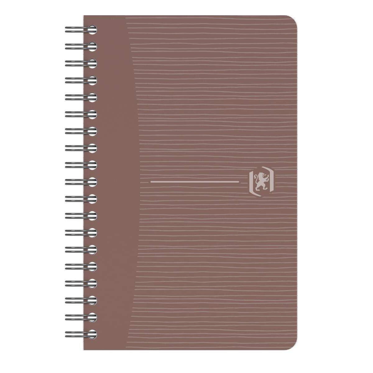 Oxford Office Spiralbuch“My Rec’Up” 9x14cm, kariert 5 mm, 90 Blatt, 1 Stück, 6-fach sortiert