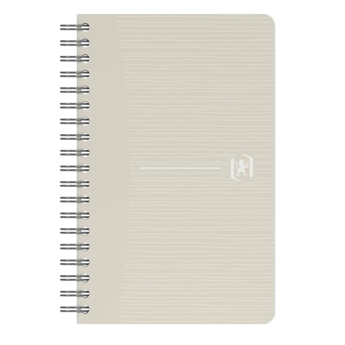 Oxford Office Spiralbuch“My Rec’Up” 9x14cm, kariert 5 mm, 90 Blatt, 1 Stück, 6-fach sortiert