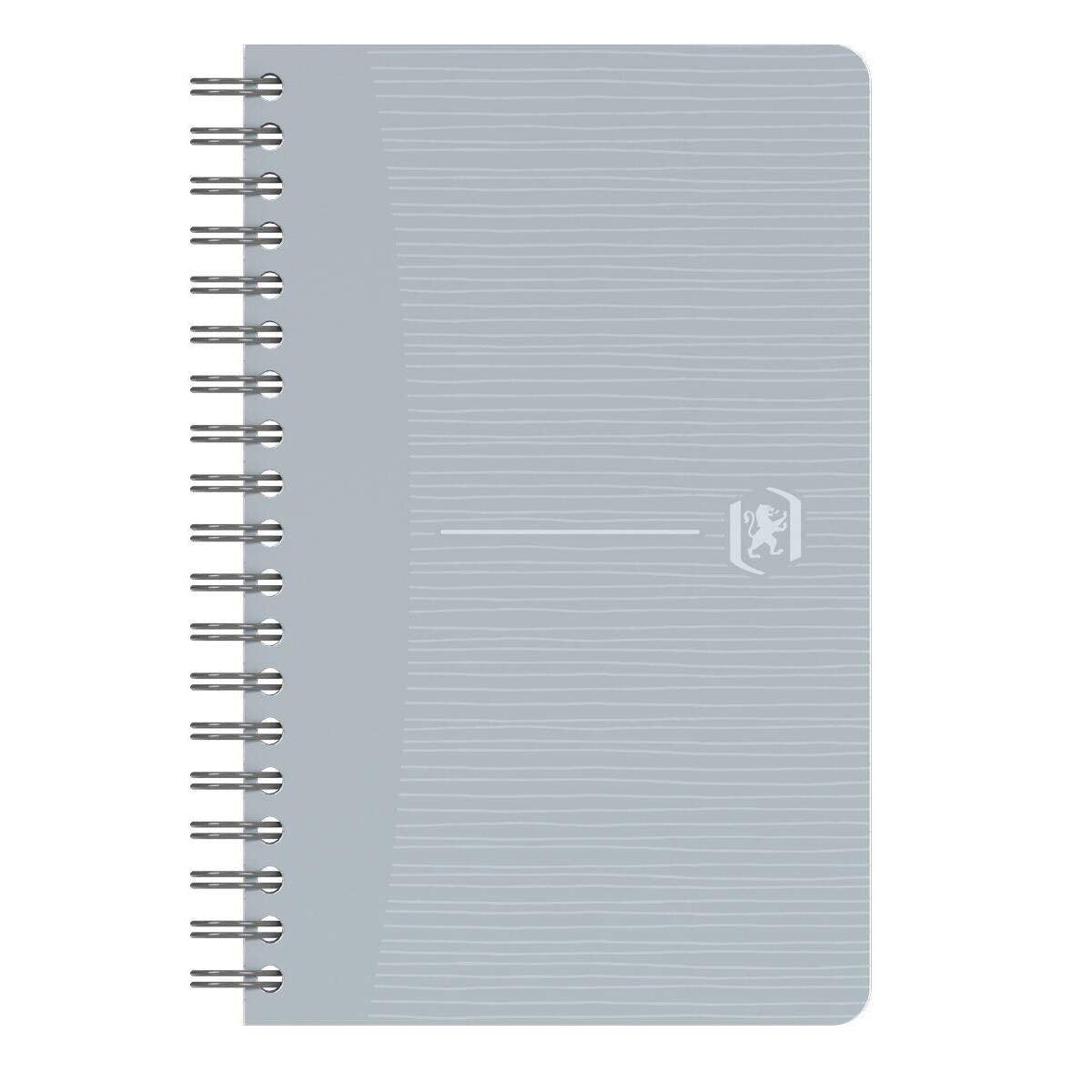 Oxford Office Spiralbuch“My Rec’Up” 9x14cm, kariert 5 mm, 90 Blatt, 1 Stück, 6-fach sortiert