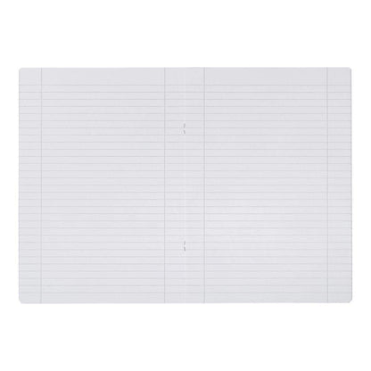 Oxford Recycling Schulheft A4, 16 Blatt, Lineatur 27 (liniert mit Rand links und rechts), 90 g/m², Optik Paper®