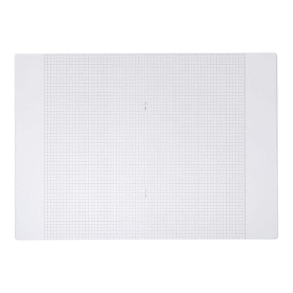 Oxford Recycling Schulheft A4, 16 Blatt, Lineatur 26 (kariert, weißer Rand rechts), 90 g/m², Optik Paper®