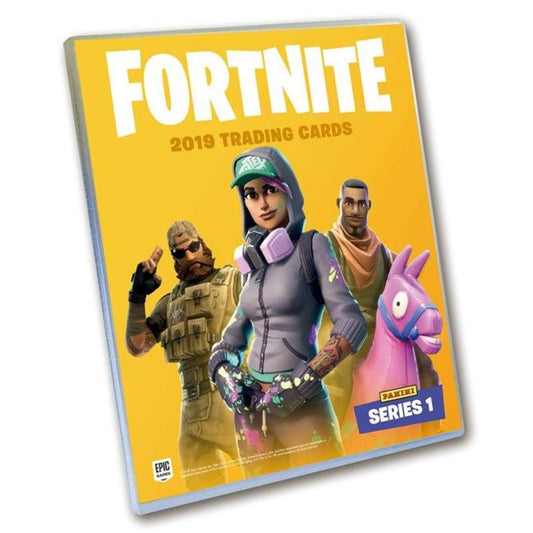 Panini Sammelkarten Fortnite Starter Set, Sammelordner und 4 Booster