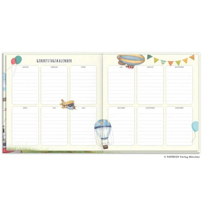 PAPERISH Kindergartenfreunde - Fahrzeuge: ein Album für meine ersten Freunde (Freundebuch)