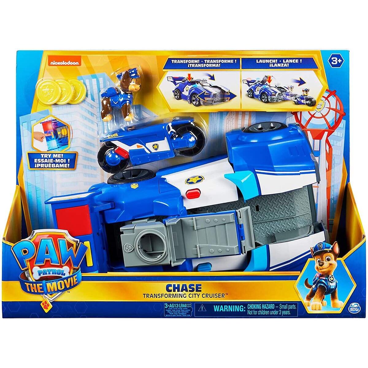 Paw Patrol Movie Chase Deluxe Polizeifahrzeug