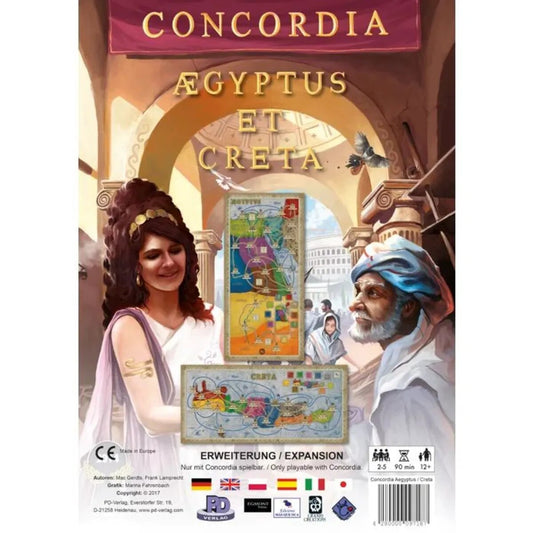 Asmodee PD-Verlag Concordia Aegyptus/Creta