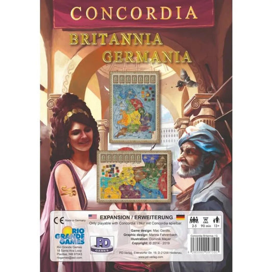 Asmodee PD-Verlag Concordia Britannia/Germania