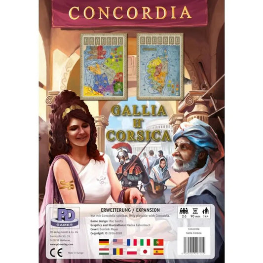 Asmodee PD-Verlag Concordia Gallia/Corsica