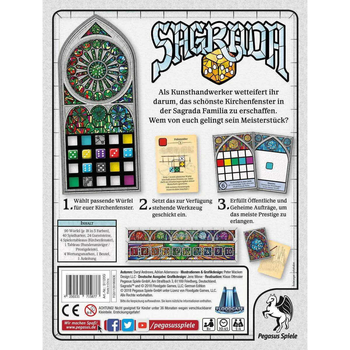 Pegasus Spiele Sagrada