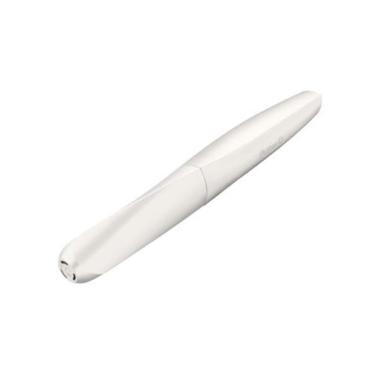 Pelikan Twist® Füller Feder M, White Pearl universell für Rechts- und Linkshänder