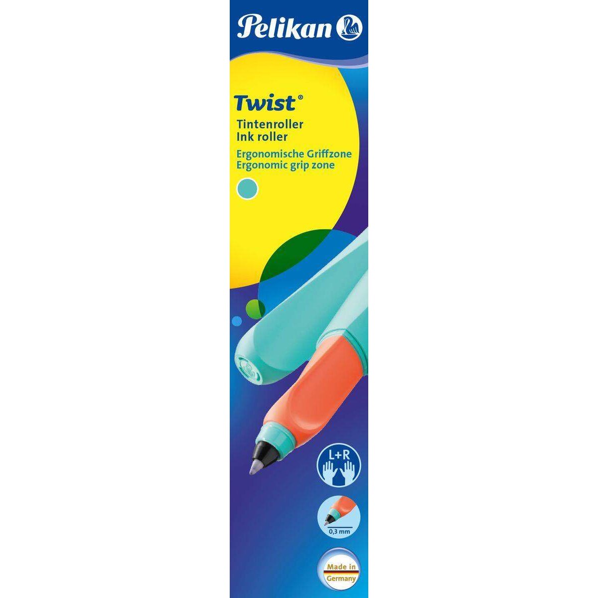 Pelikan Twist® Tintenroller Spearmint, universell für Rechts- und Linkshänder