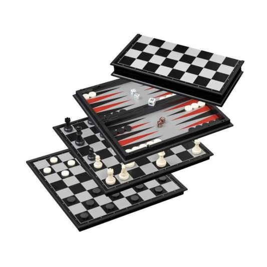 Philos Backgammon-Dame-Set, Feld 37 mm