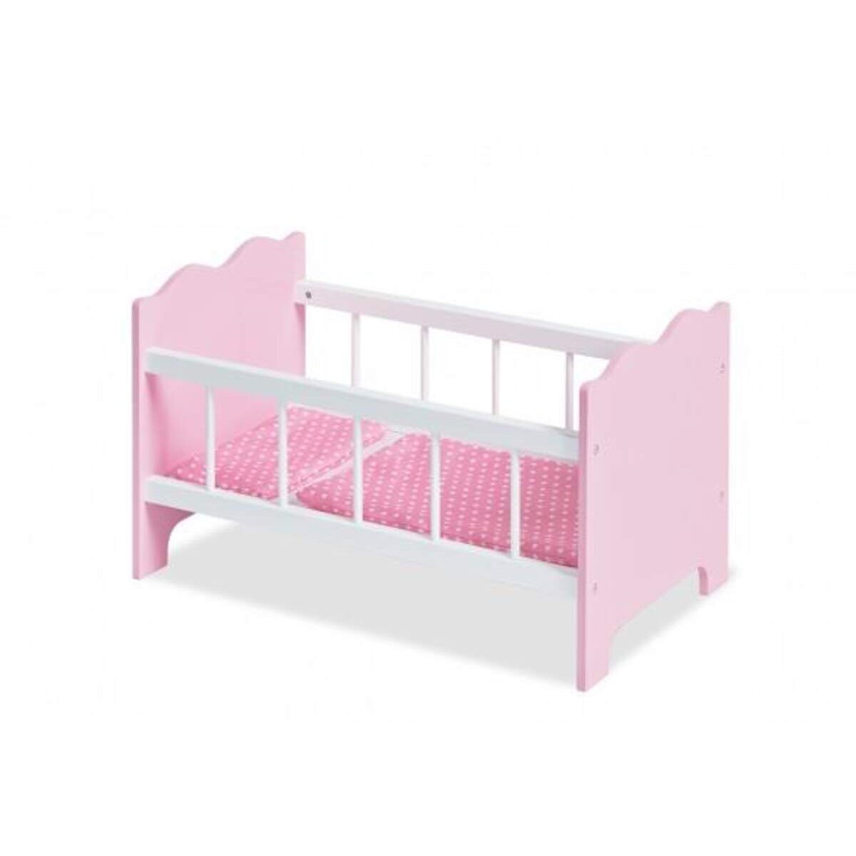 Pinolino Puppenbett Jasmin komplett, 4-teilig