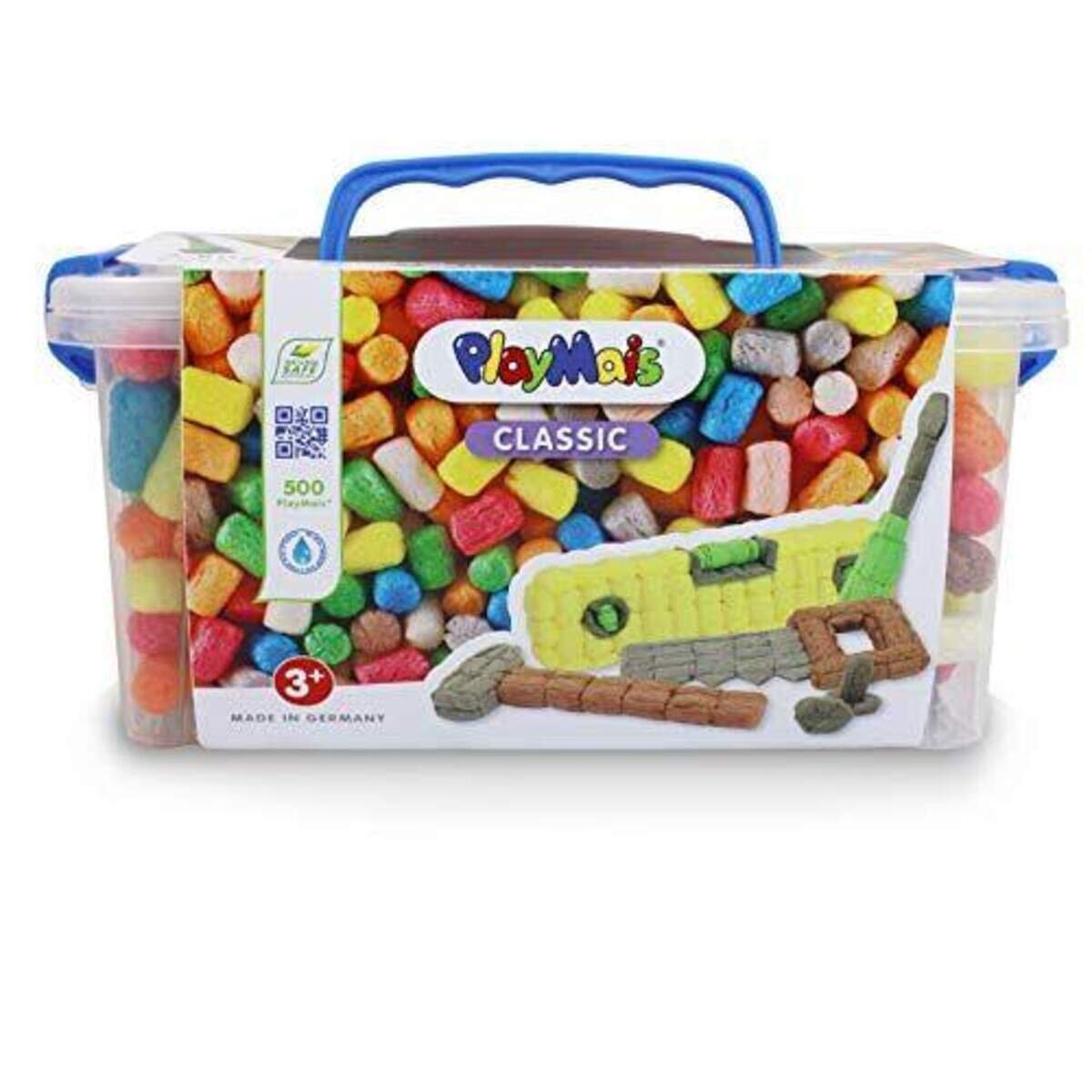 PlayMais Classic Collector Toolbox Bastelset, ca. 500 Teile