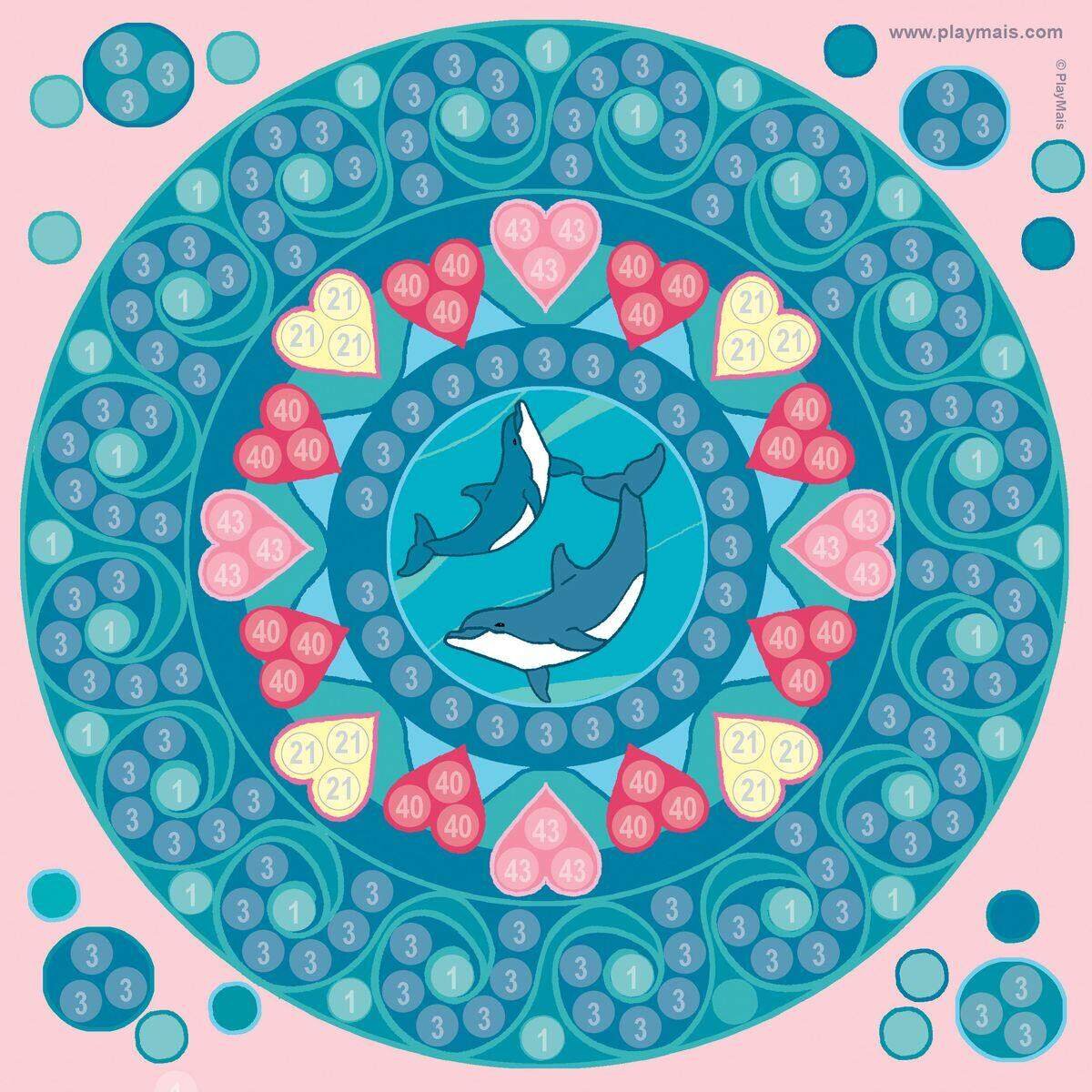 PlayMais Trendy Mosaic Mandala