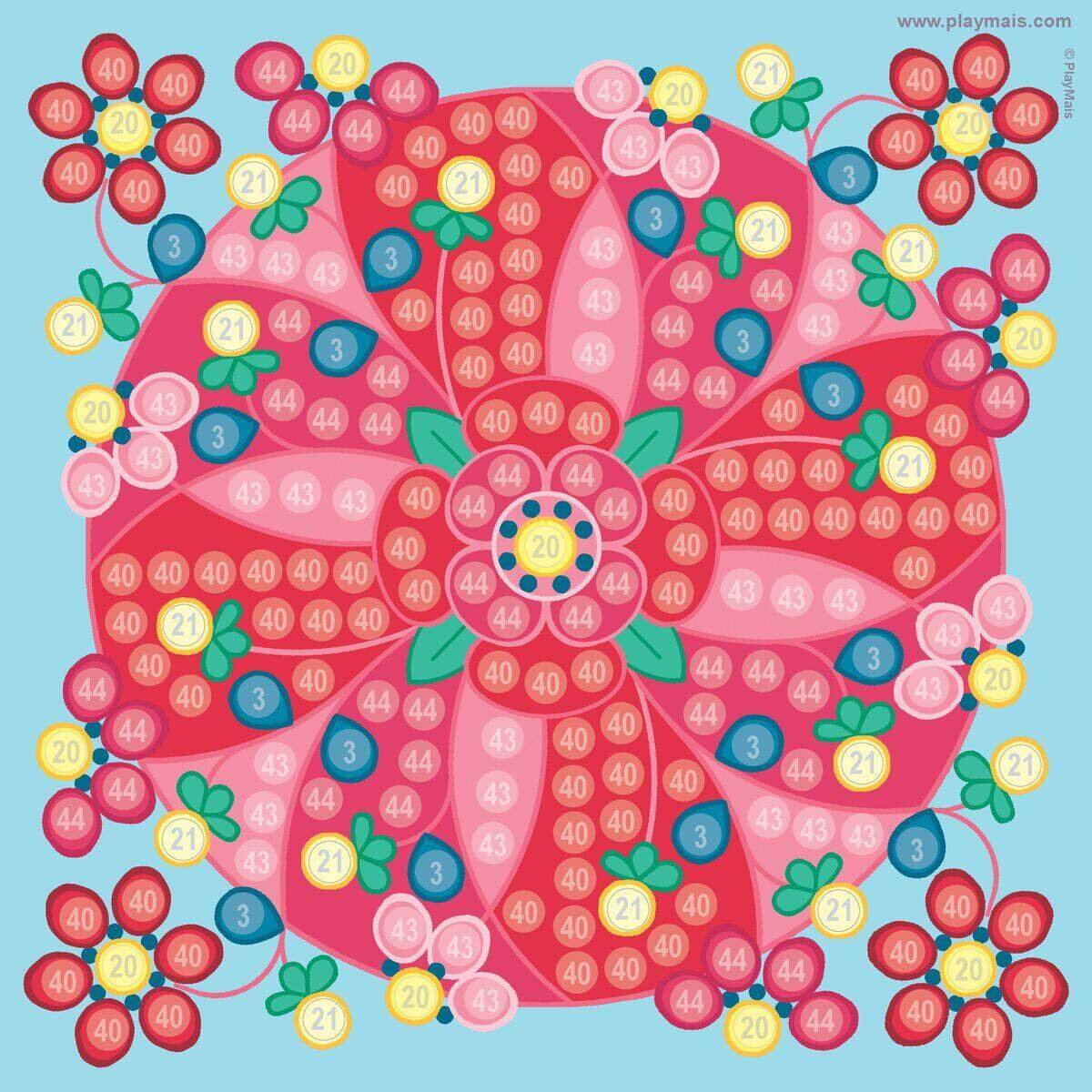 PlayMais Trendy Mosaic Mandala