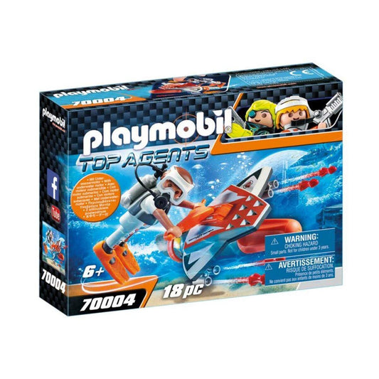 PLAYMOBIL® 70004 Top Agents Spy Team Underwater Wing