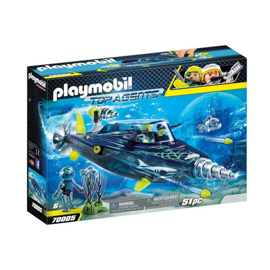 PLAYMOBIL® 70005 Top Agents Team S.H.A.R.K. Drill Destroyer