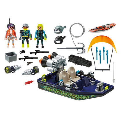 PLAYMOBIL® 70006 Top Agents Team S.H.A.R.K. Harpoon Craft