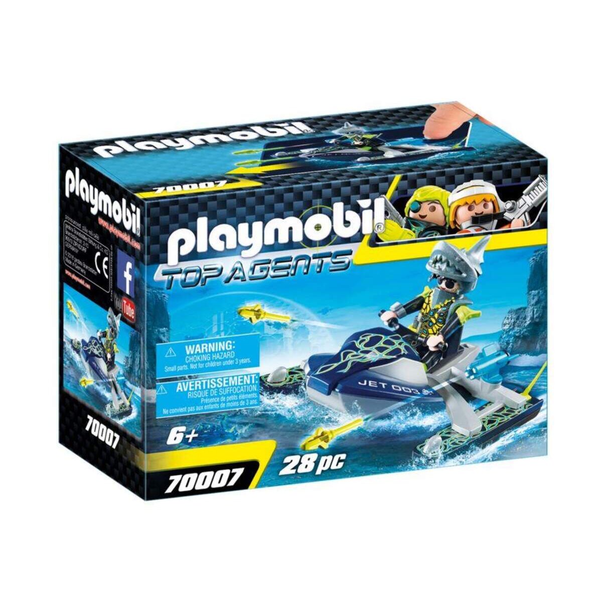 PLAYMOBIL® 70007 Top Agents Team S.H.A.R.K. Rocket Rafter