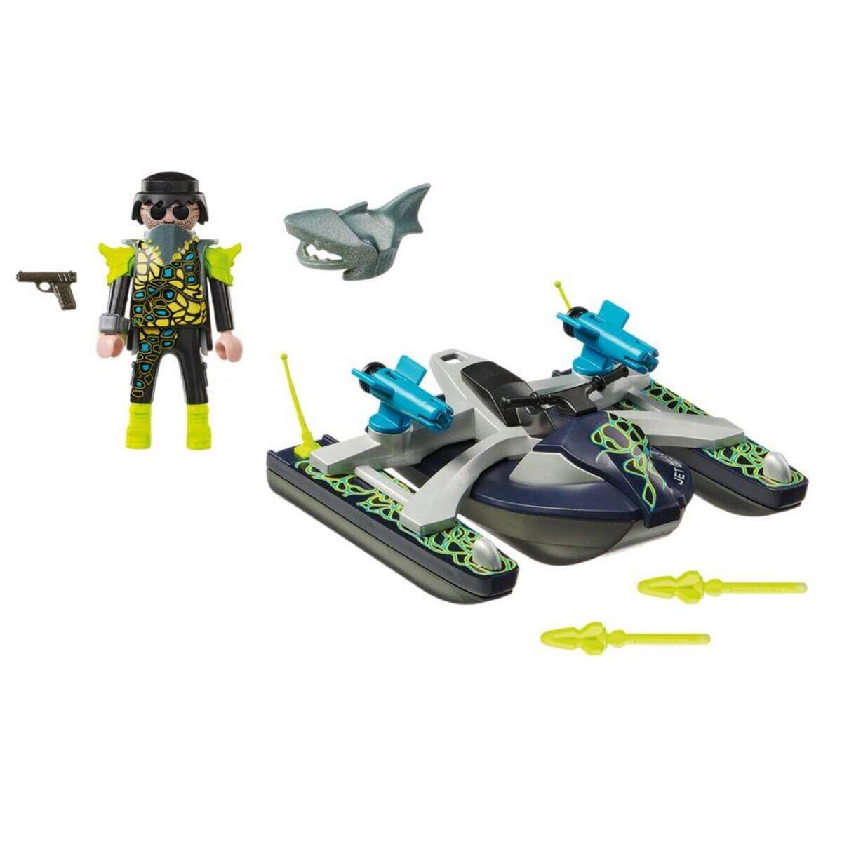 PLAYMOBIL® 70007 Top Agents Team S.H.A.R.K. Rocket Rafter