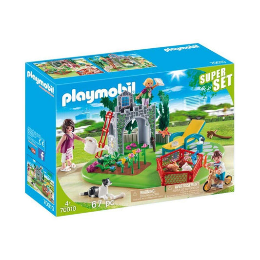 PLAYMOBIL® 70010 SuperSet Familiengarten