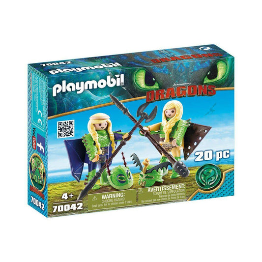 PLAYMOBIL® 70042 Dragons Raffnuss und Taffnuss mit Fluganzug