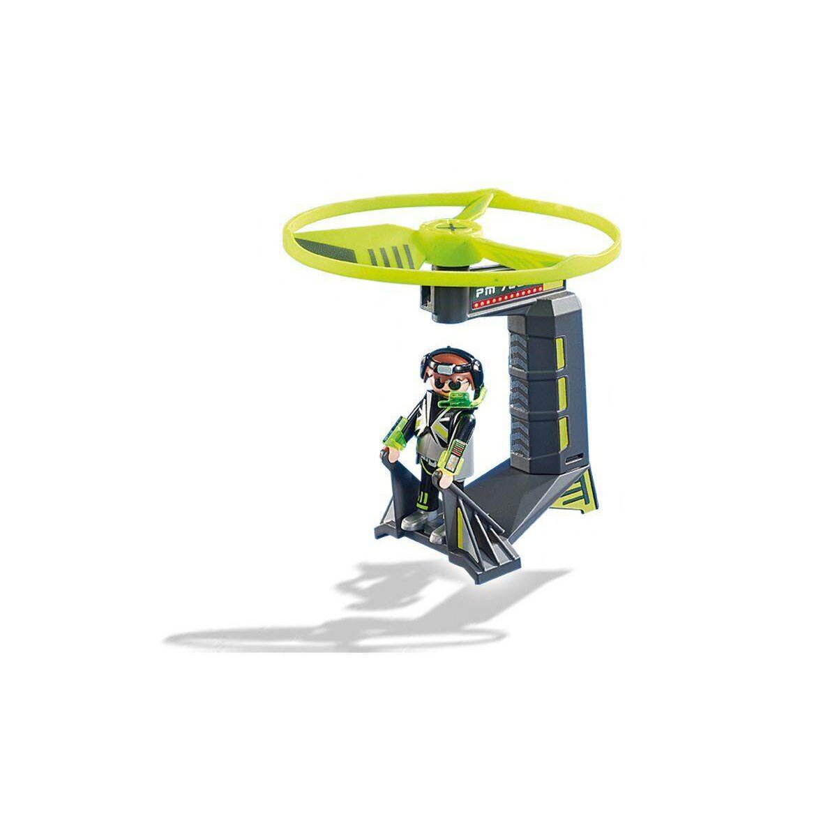 PLAYMOBIL® 70055 Sports & Action Top Agents Pull String Flyer, grün
