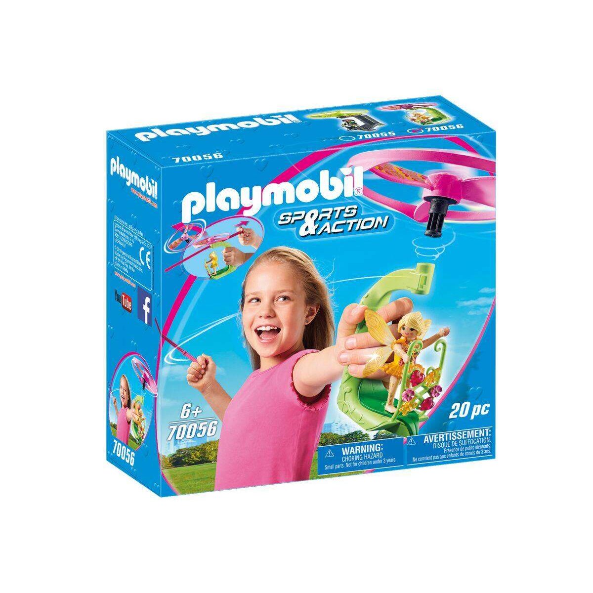 PLAYMOBIL® 70056 Sports & Action Fairy Pull String Flyer, pink