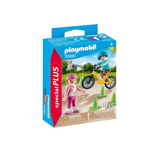 PLAYMOBIL® 70061 Special Plus Kinder mit Skates und BMX