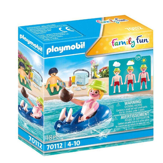 PLAYMOBIL® 70112 Family Fun  Badegast mit Schwimmreifen