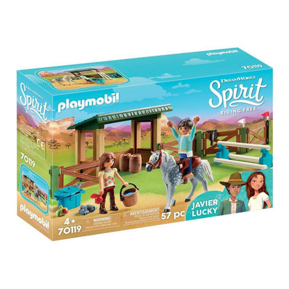 PLAYMOBIL® 70119 Spirit Riding Free Reitplatz mit Lucky & Javier