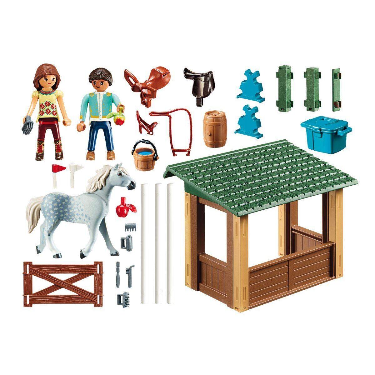 PLAYMOBIL® 70119 Spirit Riding Free Reitplatz mit Lucky & Javier