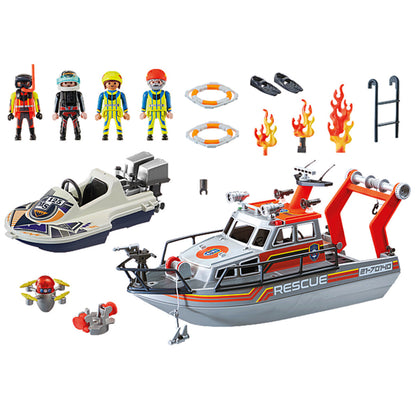 PLAYMOBIL® 70140 City Action  Seenot: Löscheinsatz mit Rettungskreuzer