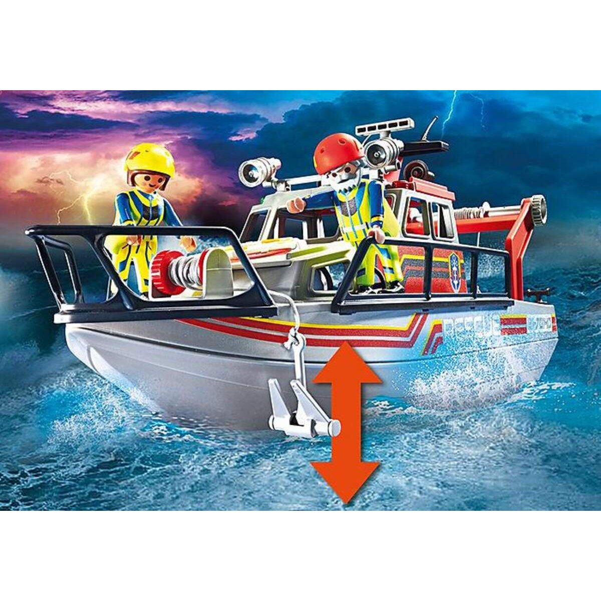 PLAYMOBIL® 70140 City Action  Seenot: Löscheinsatz mit Rettungskreuzer