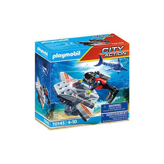PLAYMOBIL® 70145 City Action  Seenot: Tauchscooter im Rettungseinsatz