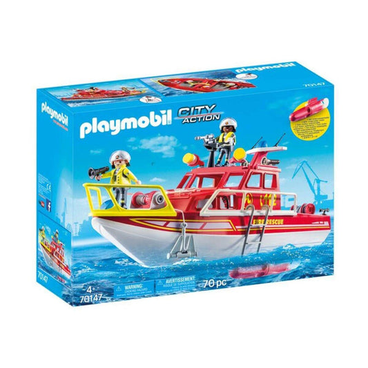 PLAYMOBIL® 70147 City Action Feuerlöschboot