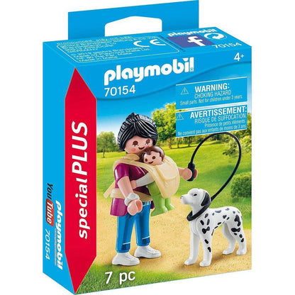 PLAYMOBIL® 70154 Special Plus Mama mit Baby und Hund, bunt