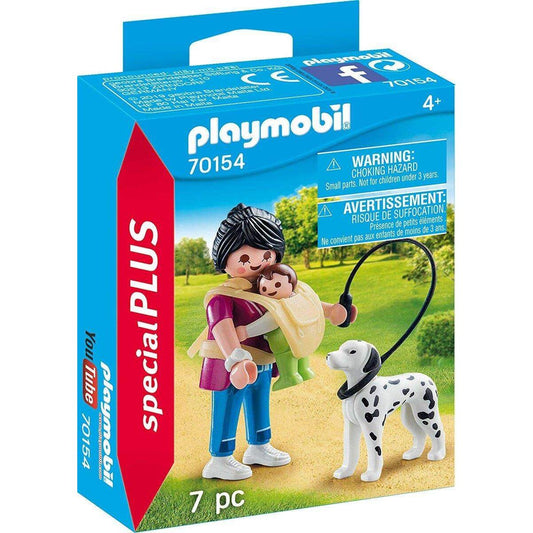 PLAYMOBIL® 70154 Special Plus Mama mit Baby und Hund, bunt