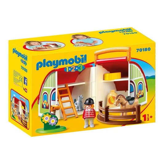 PLAYMOBIL® 70180 1.2.3 Mein Mitnehm-Reiterhof
