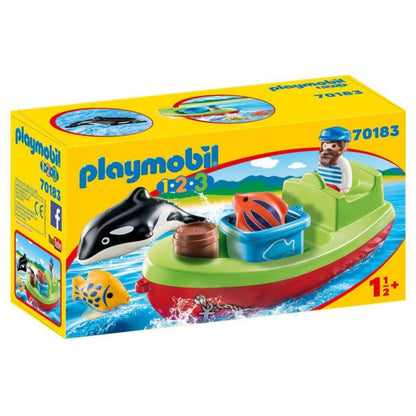 PLAYMOBIL® 70183 1.2.3 Seemann mit Fischerboot