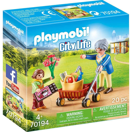 PLAYMOBIL® 70194 City Life Oma mit Rollator