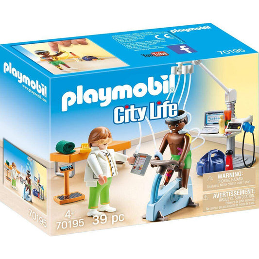 PLAYMOBIL® 70195 City Life Beim Facharzt: Physiotherapeut