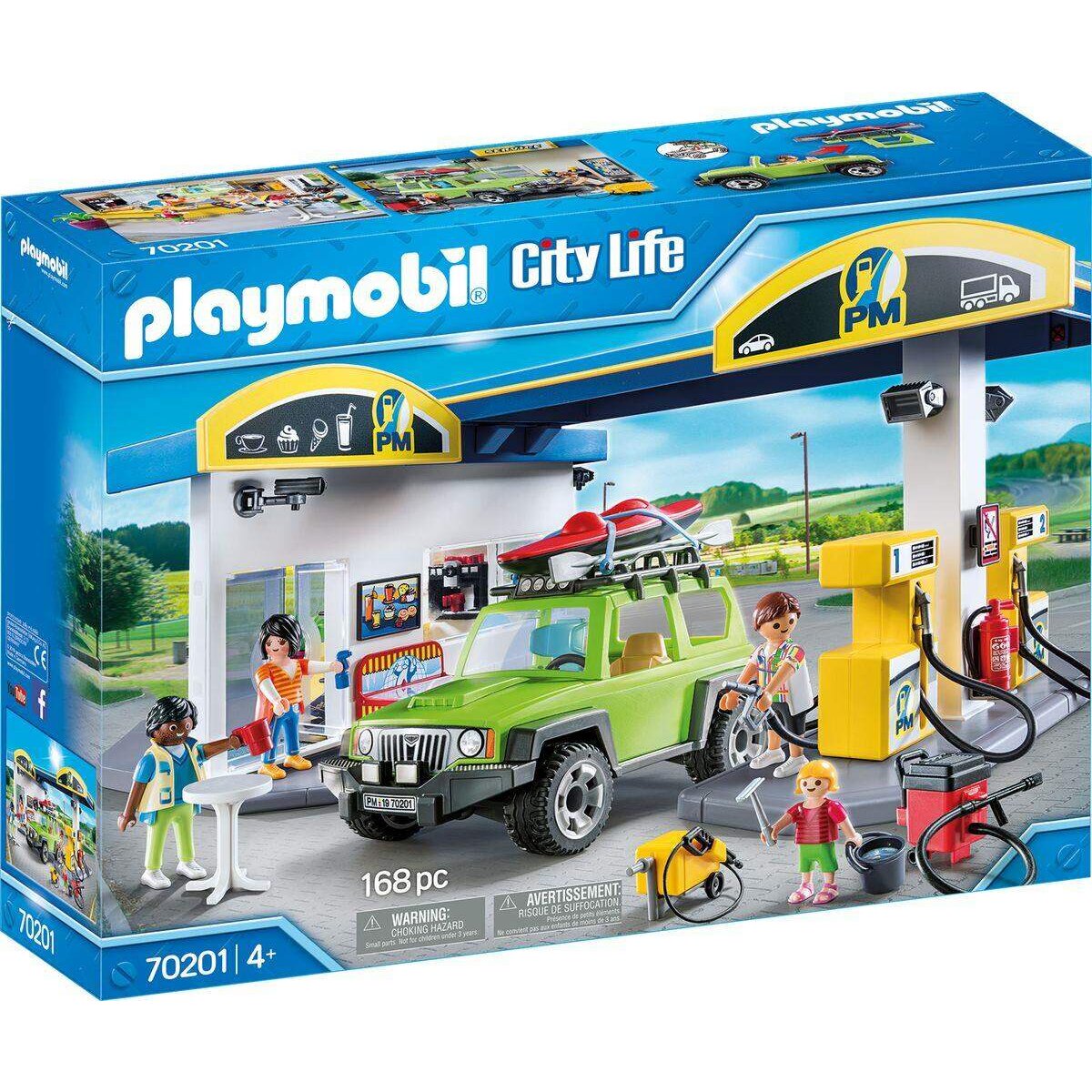 PLAYMOBIL® 70201 City Life Große Tankstelle