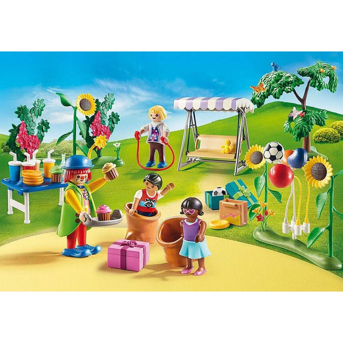 PLAYMOBIL® 70212 Dollhouse Kindergeburtstag mit Clown