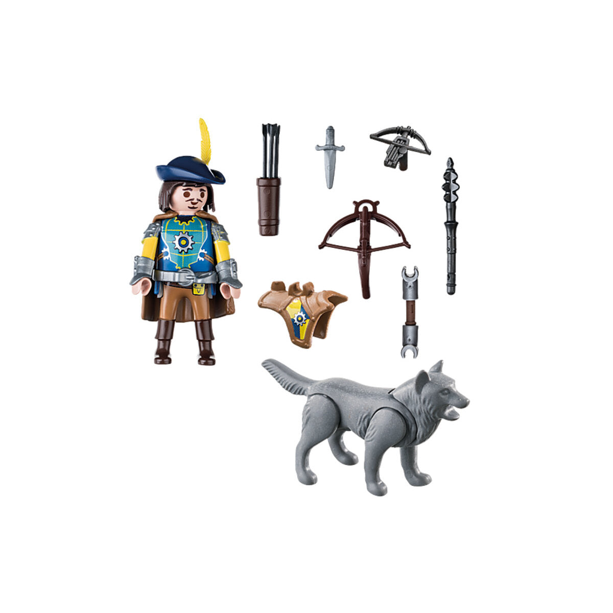 PLAYMOBIL® 70229 Novelmore Armbrustschütze mit Wolf